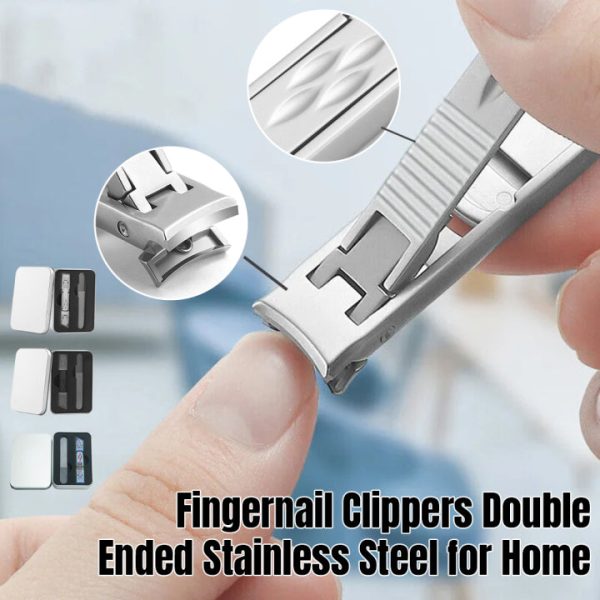 ClipDual™ - Fingernagelknipser Doppelendig Edelstahl Schn?ppchen – Bild 3