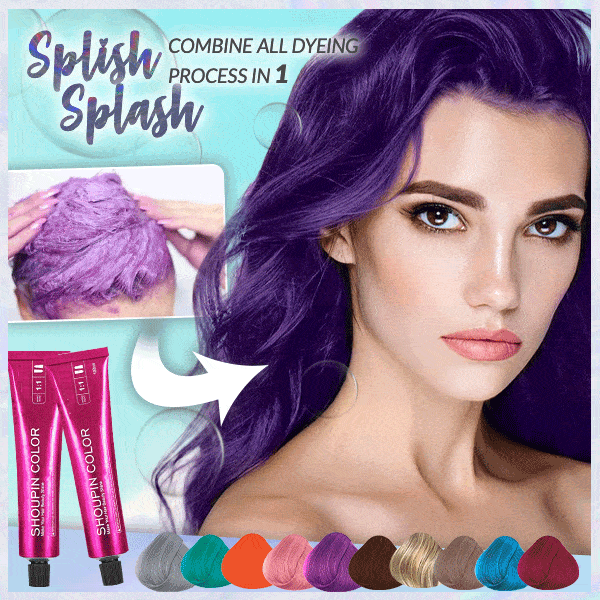 1+1 Gratis | ShineHair™ Lang anhaltende Haarfarbe mit intensiver Pflege! Im Angebot
