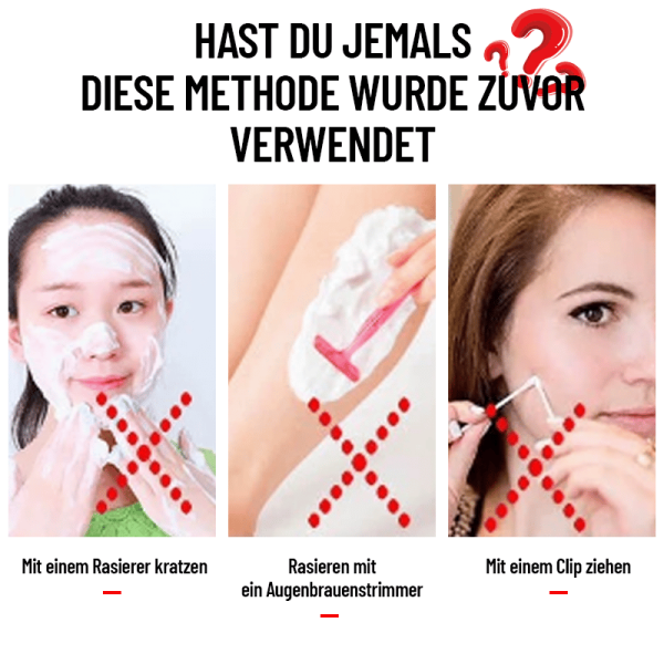 2+2 Gratis | Silvella™ - Manueller Epilierer für Gesichtshaare Rabatt – Bild 2