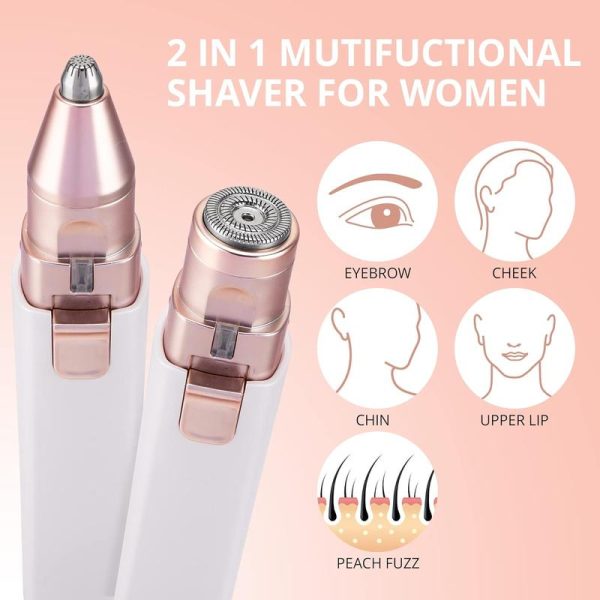 GlowTrim™ - Damen Augenbraue und Gesichtshaare Entfernergerät Schn?ppchen – Bild 4