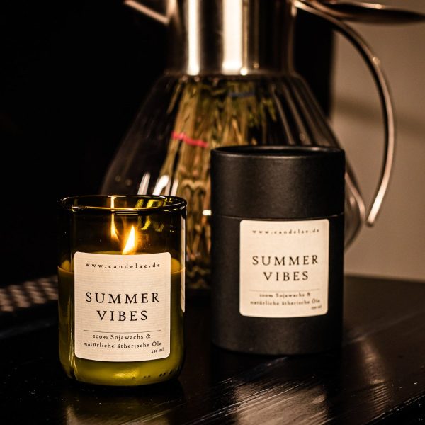 Summer Vibes – Deine Duftkerze aus Sojawachs für sommerliche Frische und Entspannung Angebot – Bild 3