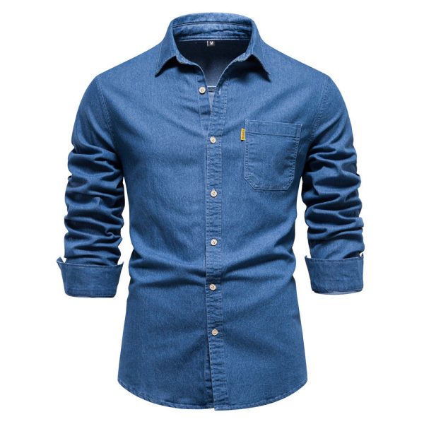 Nicolai™ - Herren Denim Hemd Angebot