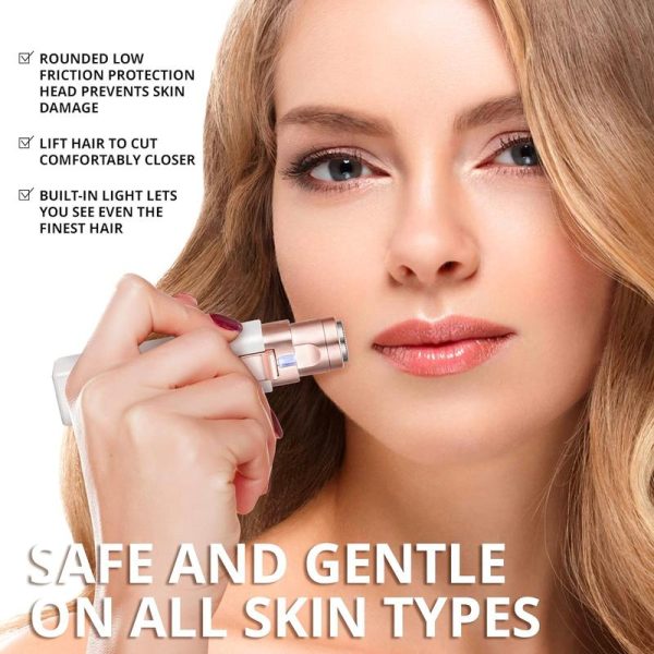 GlowTrim™ - Damen Augenbraue und Gesichtshaare Entfernergerät Schn?ppchen – Bild 2