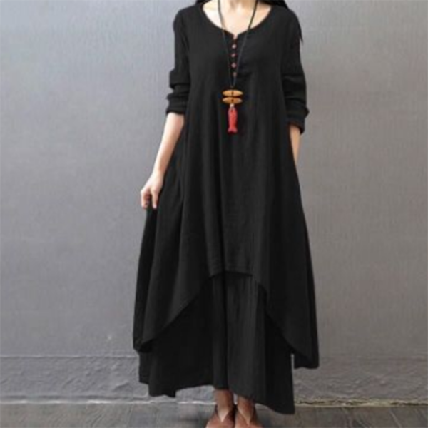 ALEENA - Mehrlagiges Maxikleid Mode