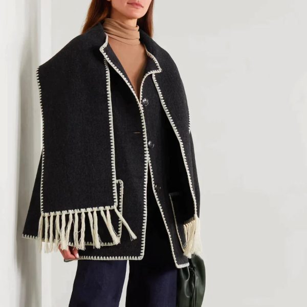 Aurablend™ - Schaljacke-Mélange aus Wolle Im Angebot