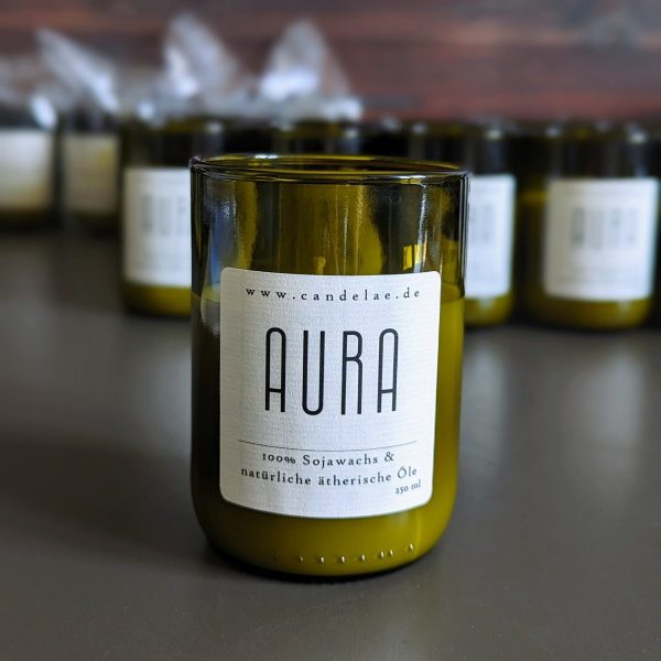AURA - Natürliche Duftkerze von Candelae Im Angebot