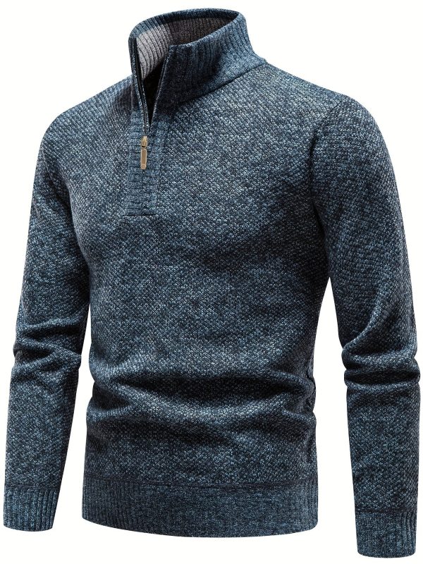 Erik™ - Lässiger Thermopullover mit halbem Reißverschluss Jetzt online