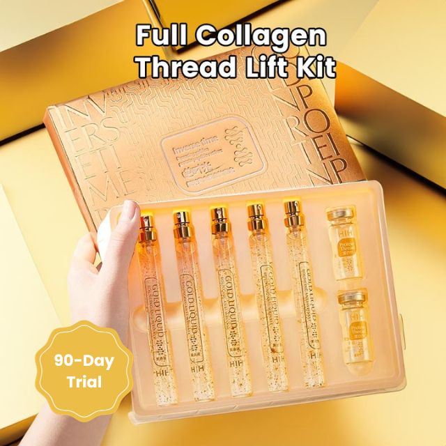 PureLift Kollagen-Fadenlifting-Kit | Wirksam gegen feine Linien, Falten und schlaffe Haut Im Angebot