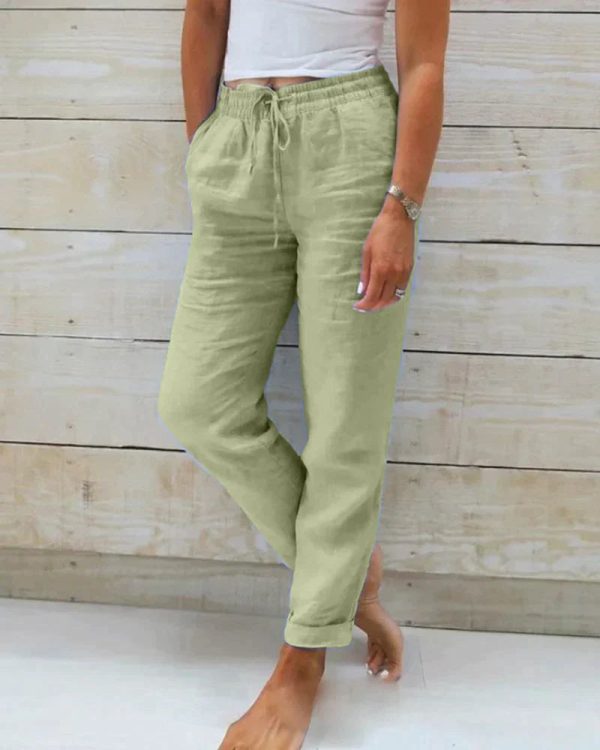 STACY™ – STILVOLLE LEINENHOSE FÜR DAMEN Online