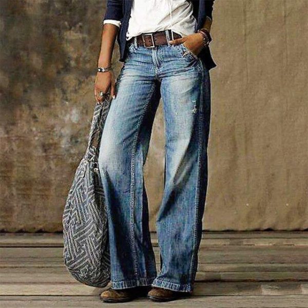 Claudine™ - Denim-Hose mit einzigartigem Stil. Mode