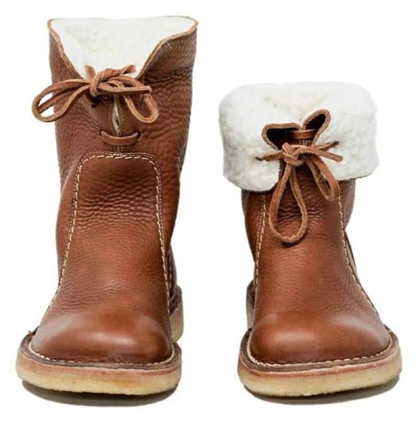 Vero™ - Wasserdichte Stiefel mit Wollfutter Schn?ppchen