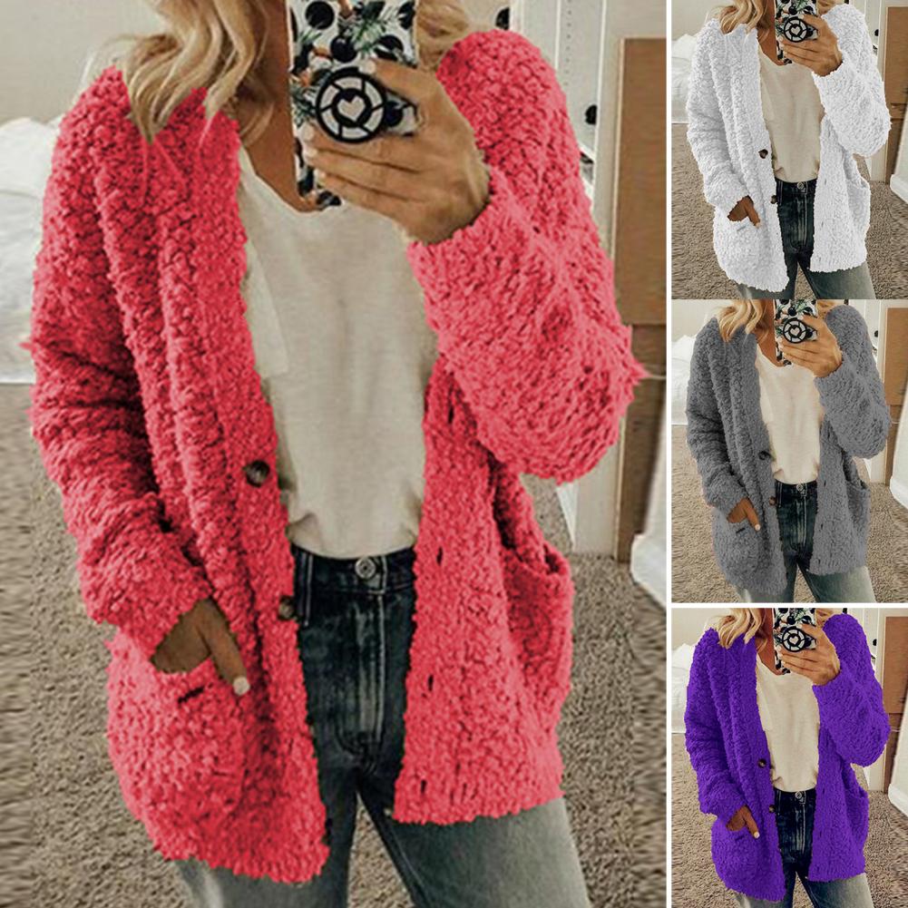 Fluf™ – Thermo Elegante Flauschige Strickjacke Online-Schn?ppchen