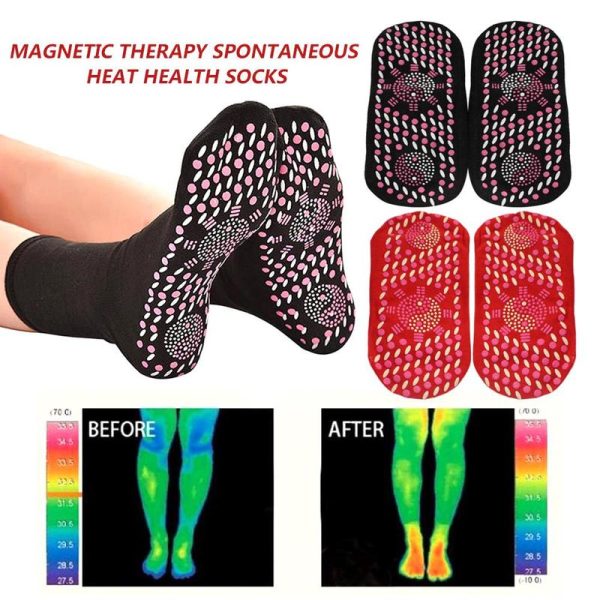1+1 Gratis | Tourmaline™ - Ionic Körperformende Stretch-Socken Jetzt online – Bild 3