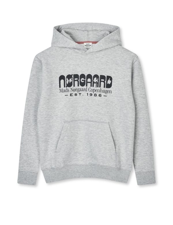 Mix Sweat Hanno Sweatshirt, Grey Melange Im Angebot