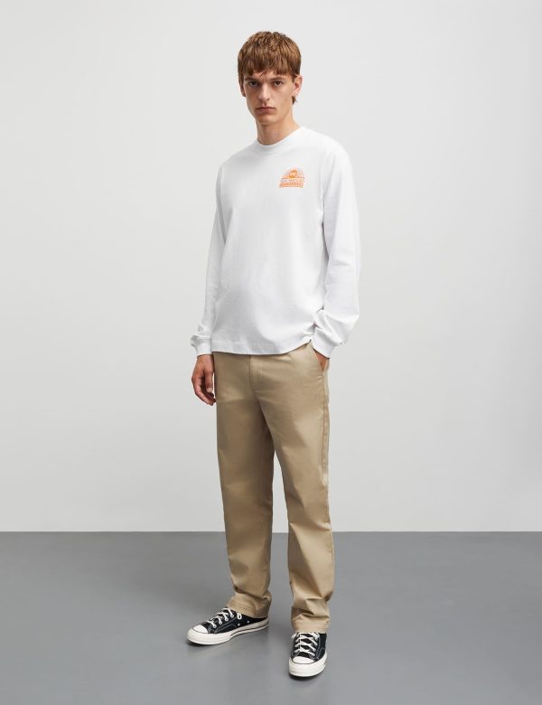Open-End Frode Play Tee LS, White Online