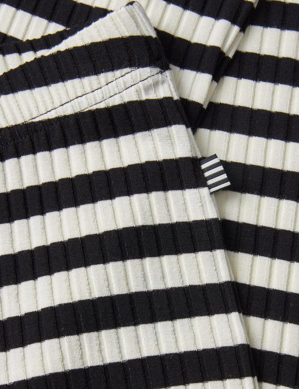 5x5 Classic Stripe Lala Leggings, Black Vanilla Ice Schn?ppchen – Bild 4