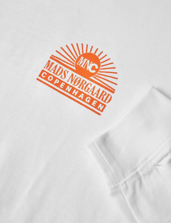 Open-End Frode Play Tee LS, White Online – Bild 5
