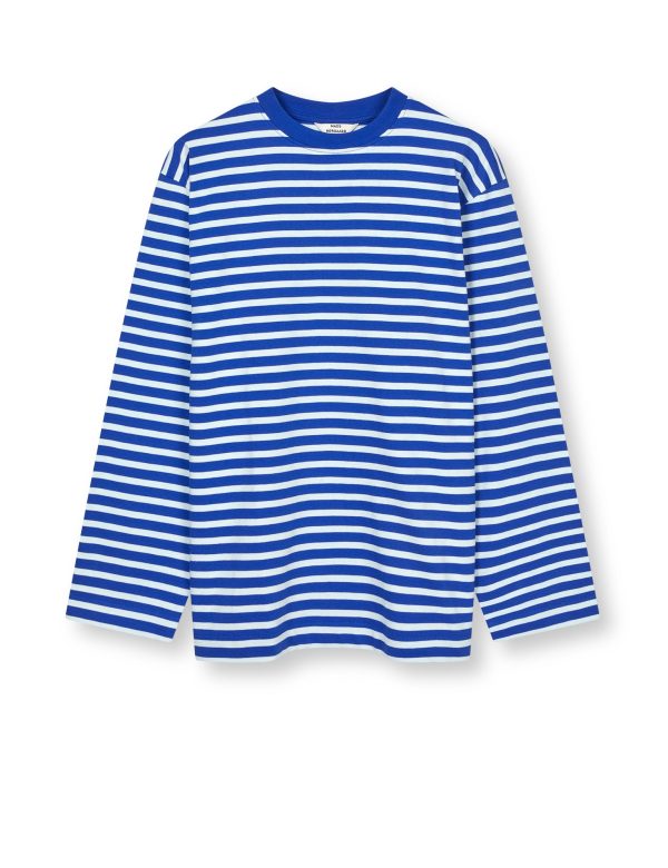 Soft Single Jerry Tee LS, Bluing White Alyssum Zu verkaufen